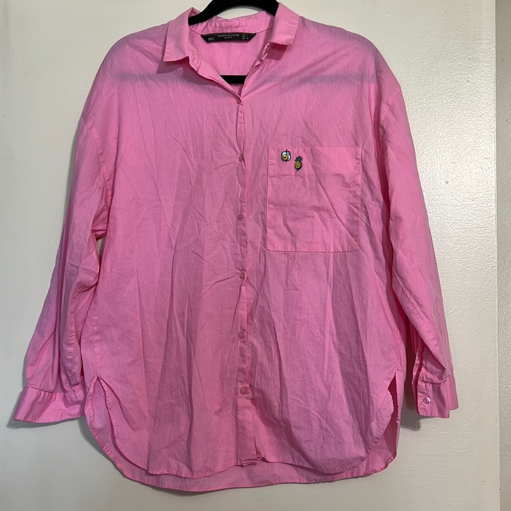 Zara button down shirt